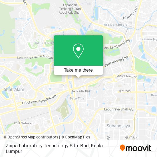 Zaipa Laboratory Technology Sdn. Bhd map