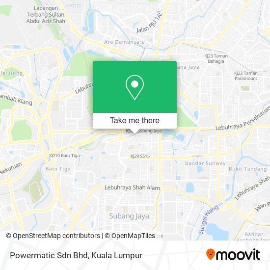 Powermatic Sdn Bhd map