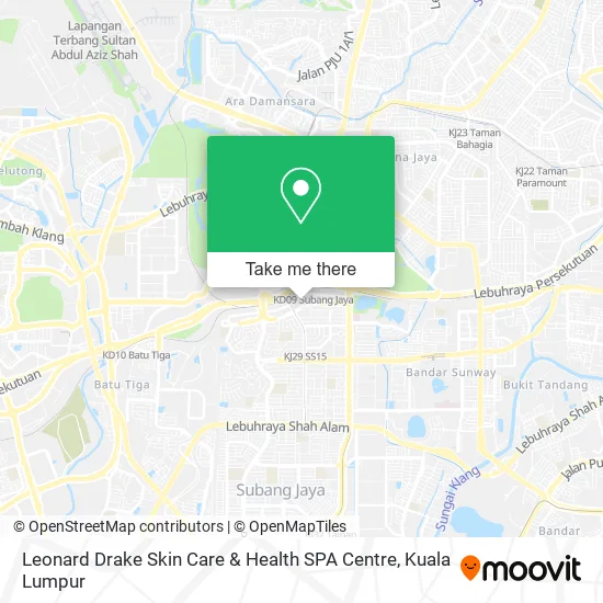 Leonard Drake Skin Care & Health SPA Centre map