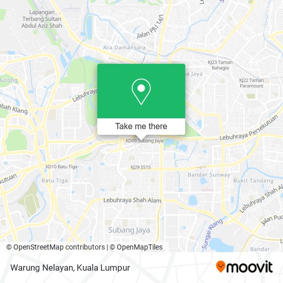 Warung Nelayan map