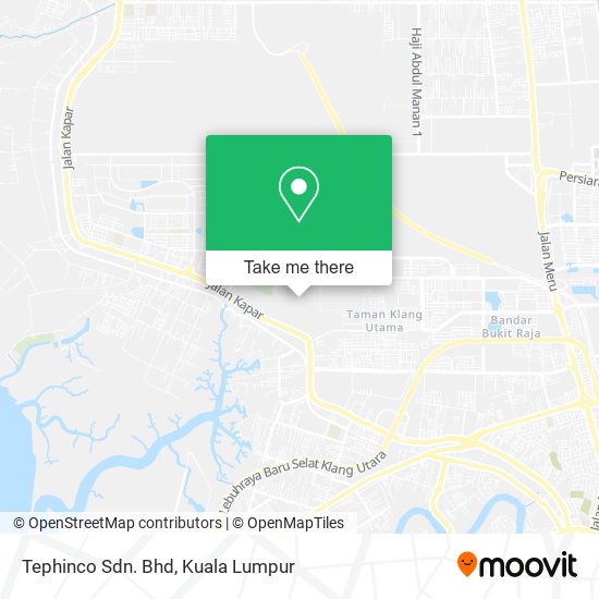 Tephinco Sdn. Bhd map