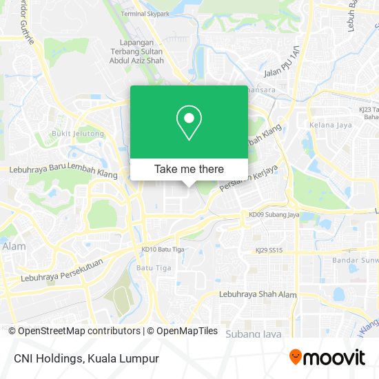 CNI Holdings map