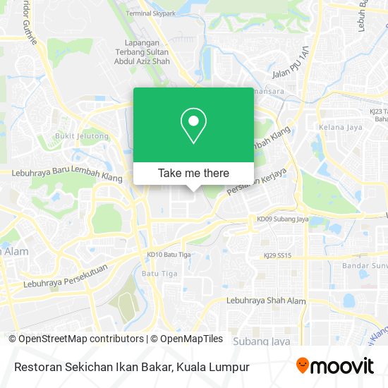 Restoran Sekichan Ikan Bakar map