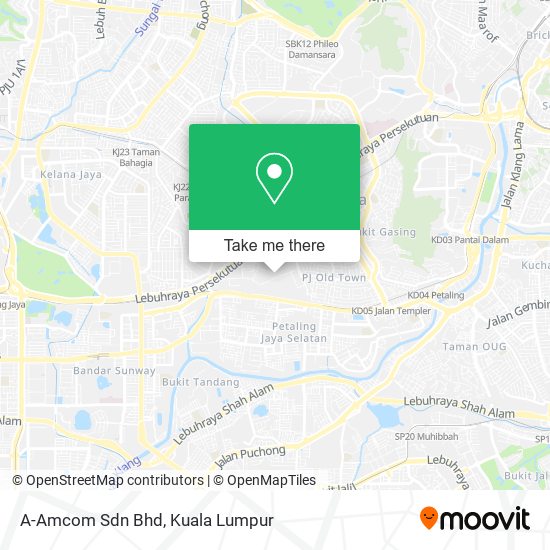 Peta A-Amcom Sdn Bhd
