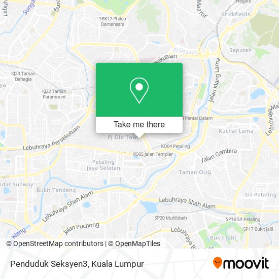 Peta Penduduk Seksyen3