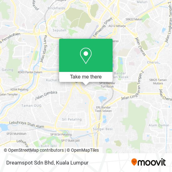 Dreamspot Sdn Bhd map