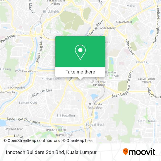 Innotech Builders Sdn Bhd map