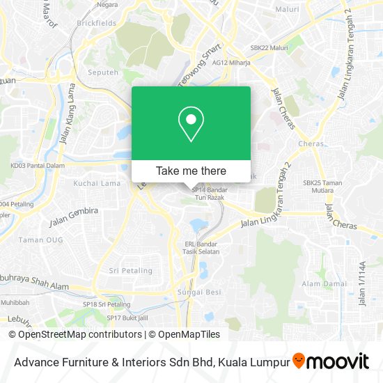 Peta Advance Furniture & Interiors Sdn Bhd