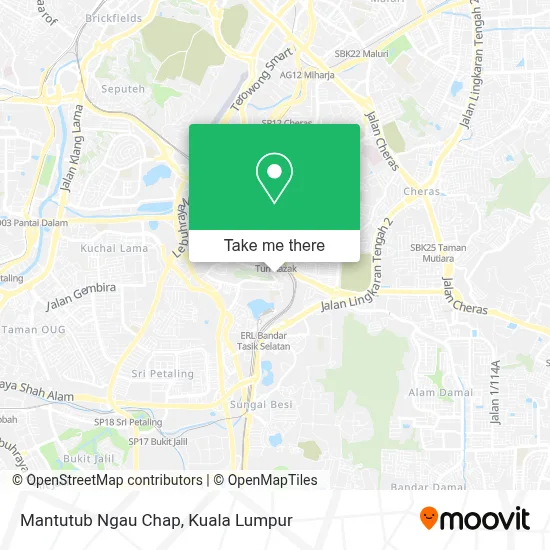 Mantutub Ngau Chap map
