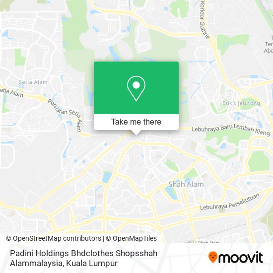 Peta Padini Holdings Bhdclothes Shopsshah Alammalaysia