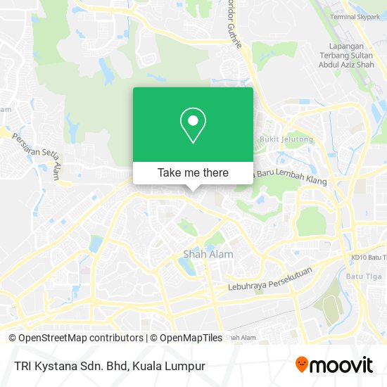 TRI Kystana Sdn. Bhd map