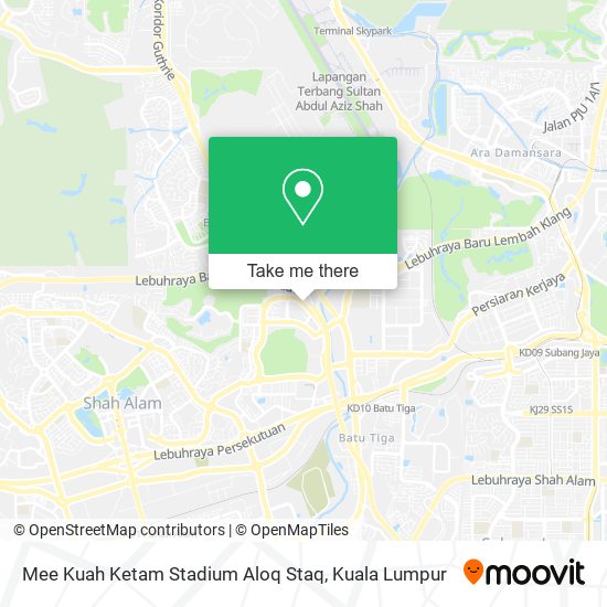 Mee Kuah Ketam Stadium Aloq Staq map