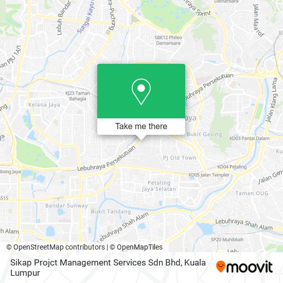 Peta Sikap Projct Management Services Sdn Bhd