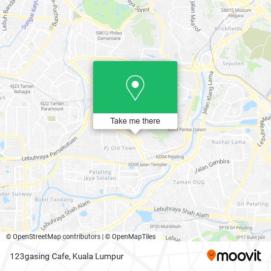 Peta 123gasing Cafe