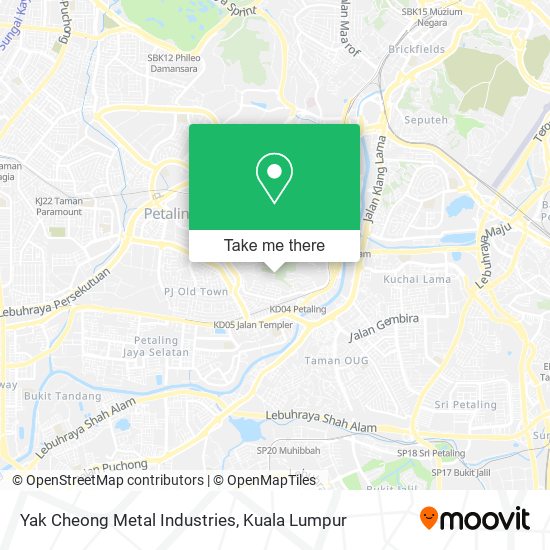Yak Cheong Metal Industries map