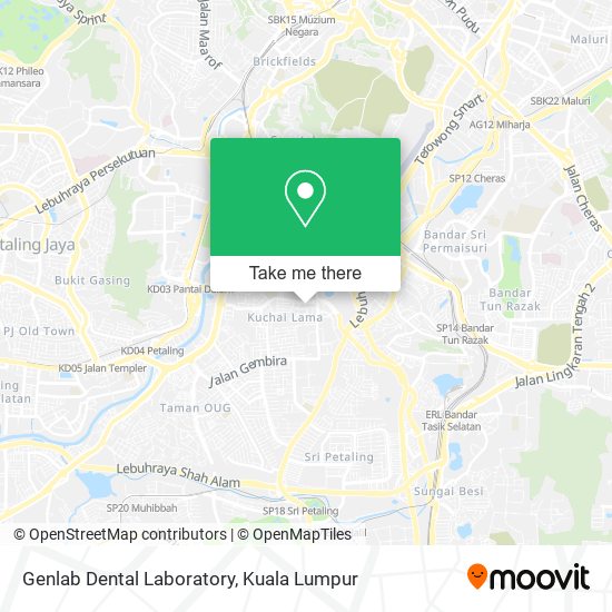 Genlab Dental Laboratory map