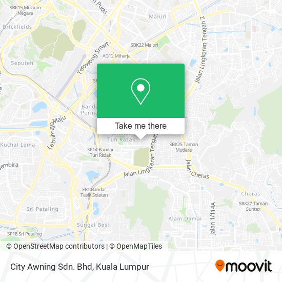 City Awning Sdn. Bhd map