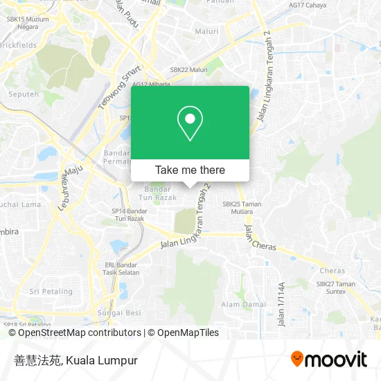 善慧法苑 map