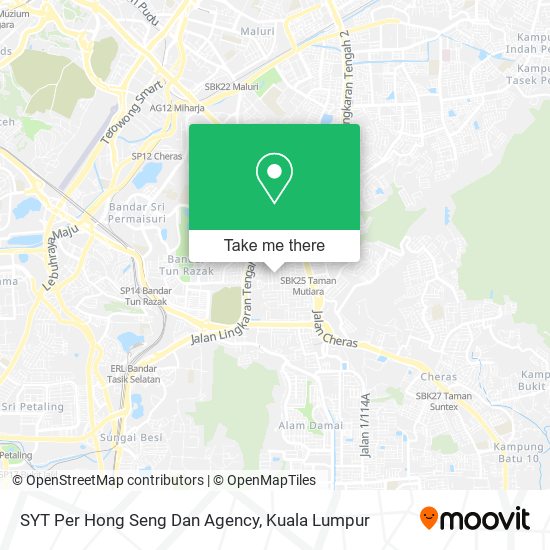 SYT Per Hong Seng Dan Agency map