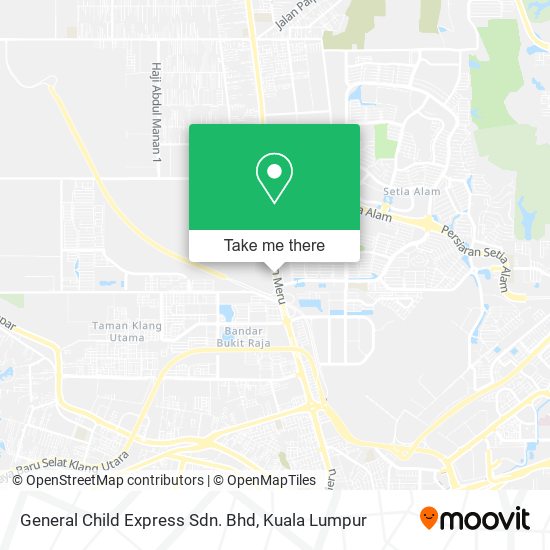 General Child Express Sdn. Bhd map