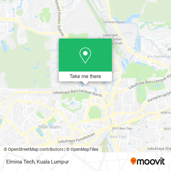 Elmina Tech map