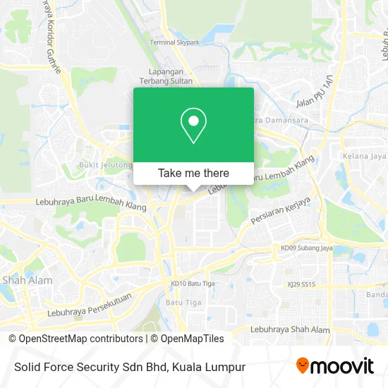 Solid Force Security Sdn Bhd map