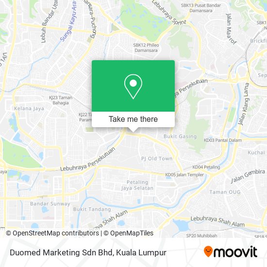 Peta Duomed Marketing Sdn Bhd