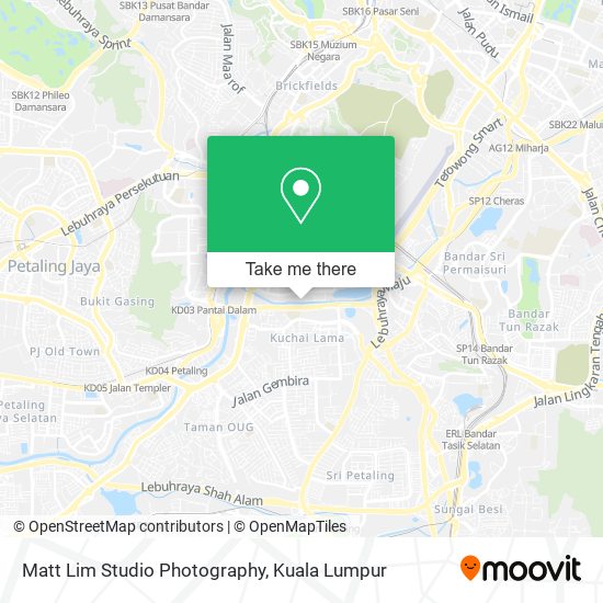 Matt Lim Studio Photography map