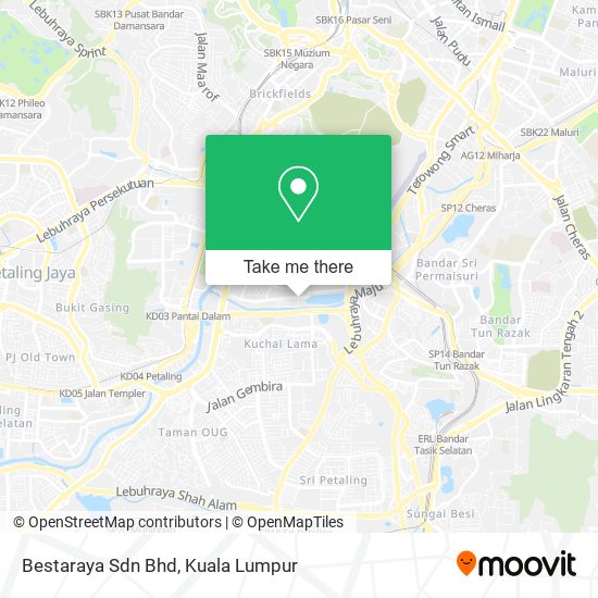 Bestaraya Sdn Bhd map