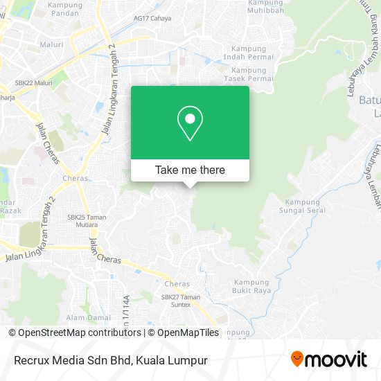 Recrux Media Sdn Bhd map