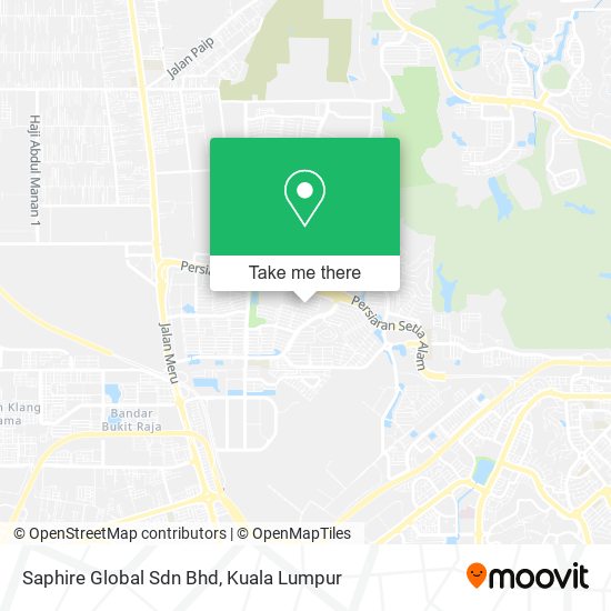 Saphire Global Sdn Bhd map
