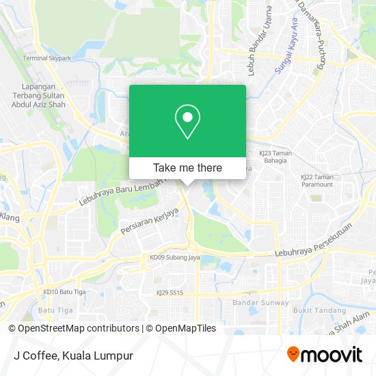 J Coffee map