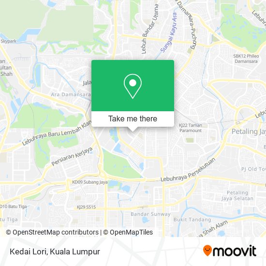 Kedai Lori map