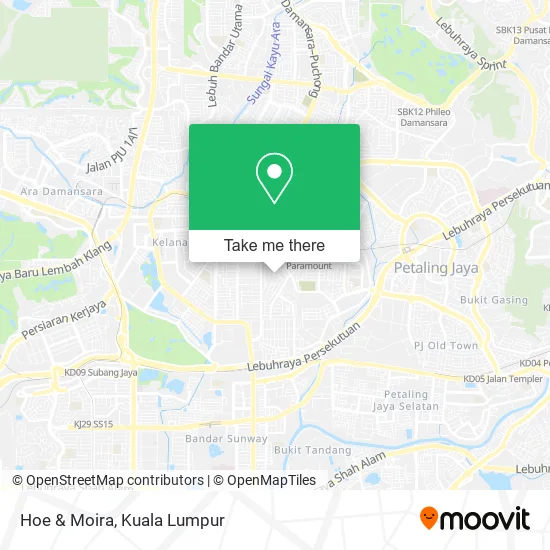 Hoe & Moira map