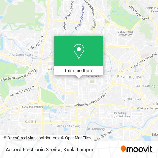 Accord Electronic Service map