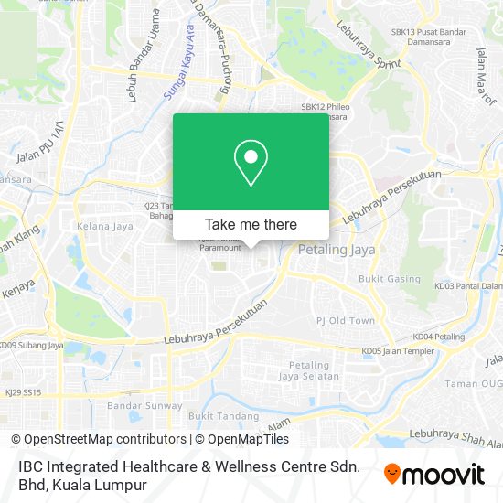 IBC Integrated Healthcare & Wellness Centre Sdn. Bhd map