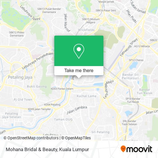 Mohana Bridal & Beauty map