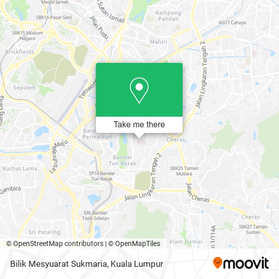 Bilik Mesyuarat Sukmaria map