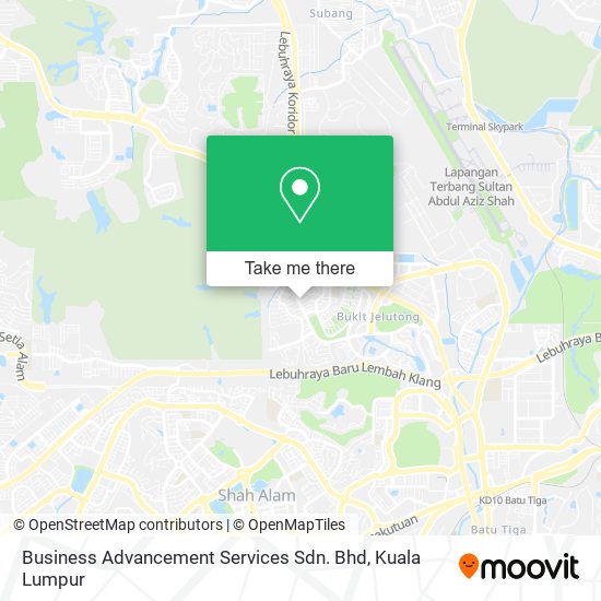 Business Advancement Services Sdn. Bhd map