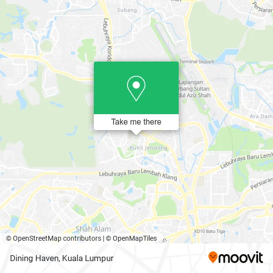 Dining Haven map