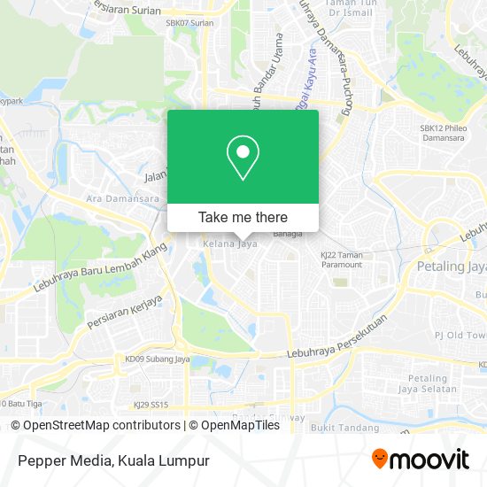 Pepper Media map