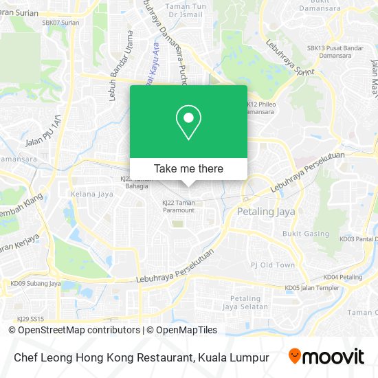 Chef Leong Hong Kong Restaurant map