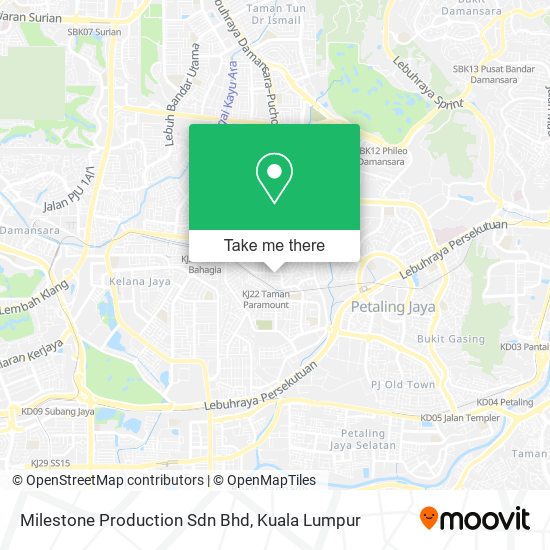 Peta Milestone Production Sdn Bhd