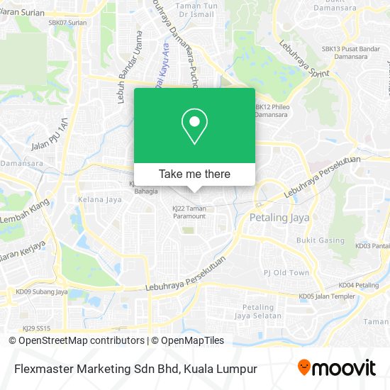 Peta Flexmaster Marketing Sdn Bhd