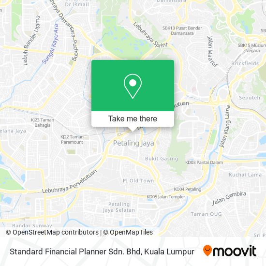 Standard Financial Planner Sdn. Bhd map