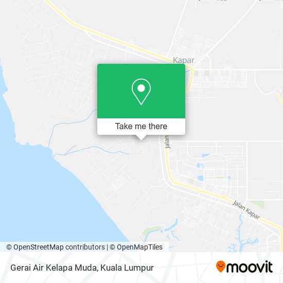 Gerai Air Kelapa Muda map