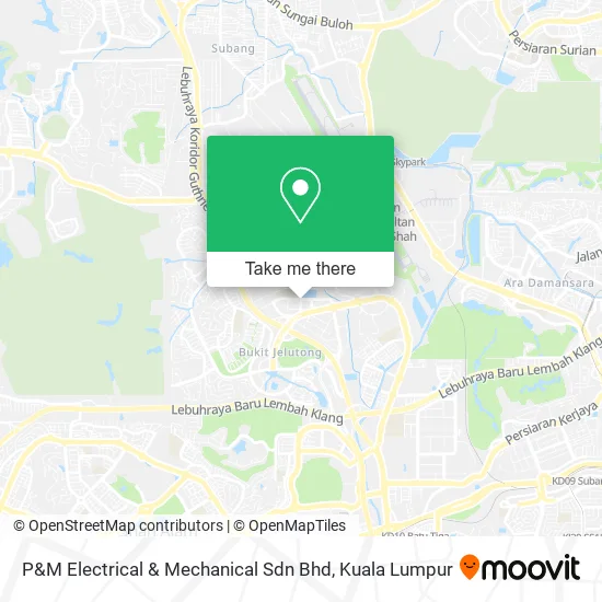 P&M Electrical & Mechanical Sdn Bhd map