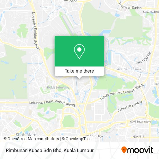 Rimbunan Kuasa Sdn Bhd map