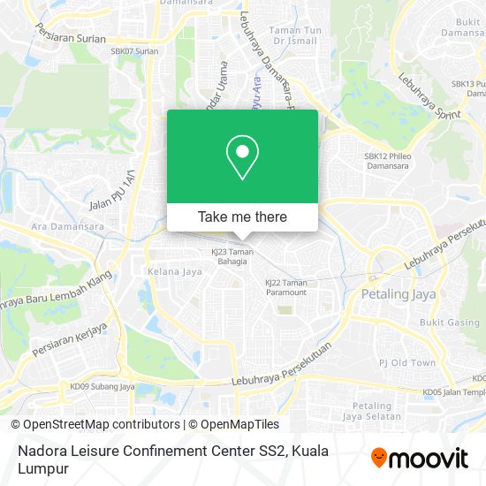 Peta Nadora Leisure Confinement Center SS2
