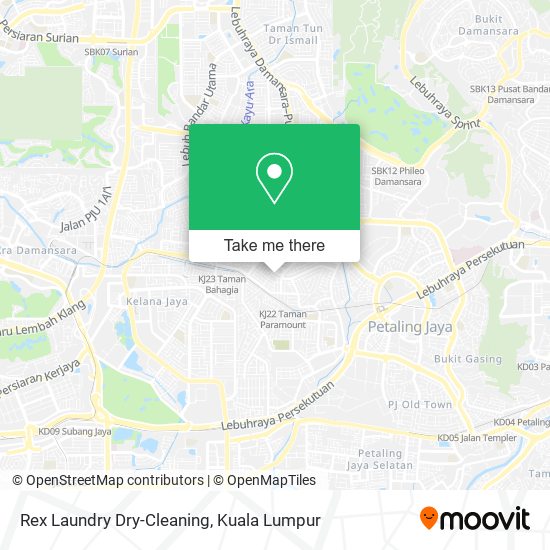 Rex Laundry Dry-Cleaning map